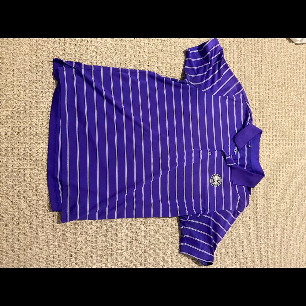 Adidas PGA of America Golf Polo - Purple